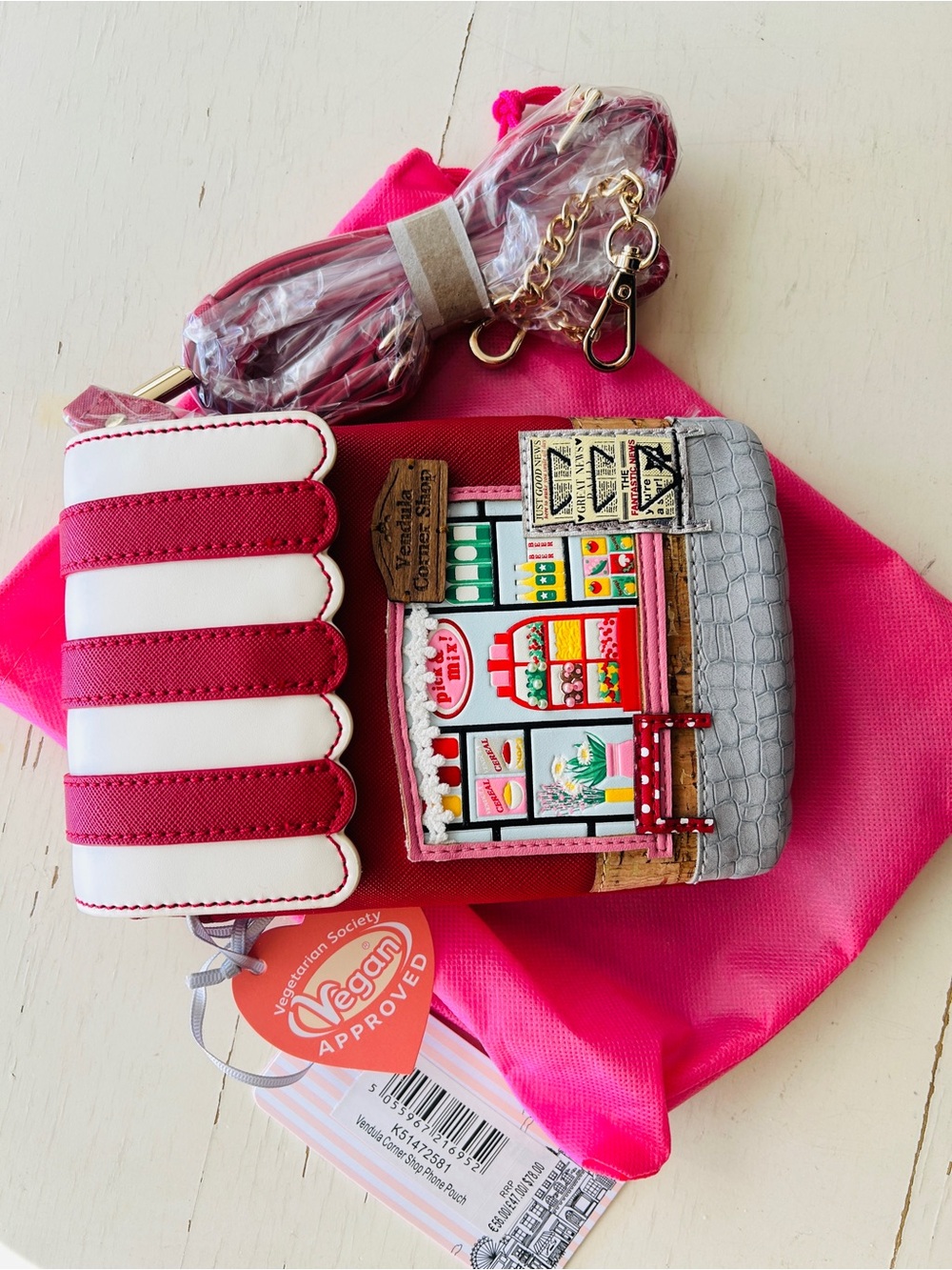 Vendula Corner Shop Phone pouch BNWT - Picture 2 of 4